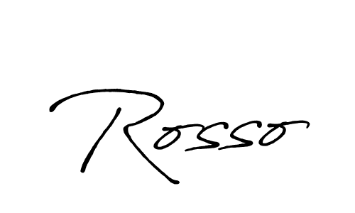 How to Draw Rosso signature style? Antro_Vectra_Bolder is a latest design signature styles for name Rosso. Rosso signature style 7 images and pictures png