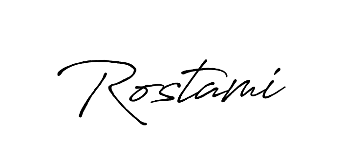 How to Draw Rostami signature style? Antro_Vectra_Bolder is a latest design signature styles for name Rostami. Rostami signature style 7 images and pictures png