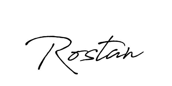 Similarly Antro_Vectra_Bolder is the best handwritten signature design. Signature creator online .You can use it as an online autograph creator for name Rostan. Rostan signature style 7 images and pictures png