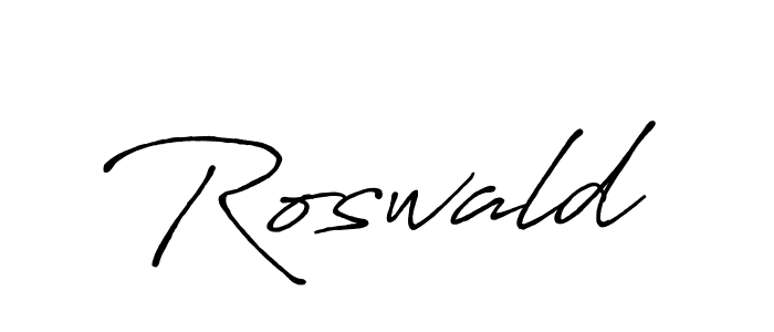 Similarly Antro_Vectra_Bolder is the best handwritten signature design. Signature creator online .You can use it as an online autograph creator for name Roswald. Roswald signature style 7 images and pictures png