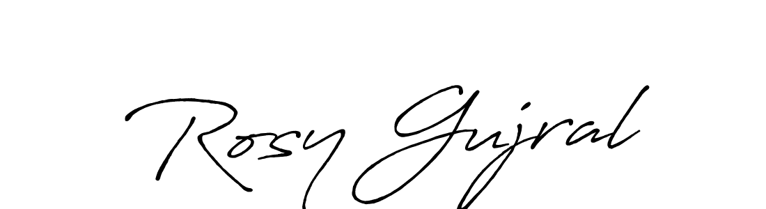 Check out images of Autograph of Rosy Gujral name. Actor Rosy Gujral Signature Style. Antro_Vectra_Bolder is a professional sign style online. Rosy Gujral signature style 7 images and pictures png
