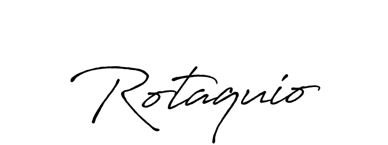 Also You can easily find your signature by using the search form. We will create Rotaquio name handwritten signature images for you free of cost using Antro_Vectra_Bolder sign style. Rotaquio signature style 7 images and pictures png