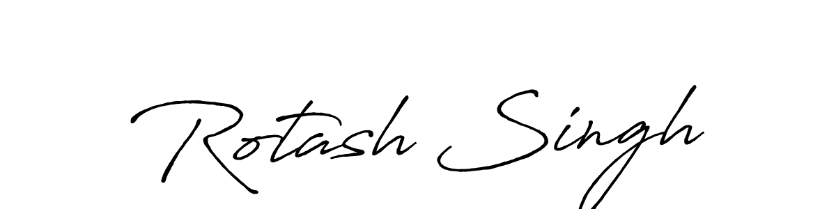How to make Rotash Singh signature? Antro_Vectra_Bolder is a professional autograph style. Create handwritten signature for Rotash Singh name. Rotash Singh signature style 7 images and pictures png