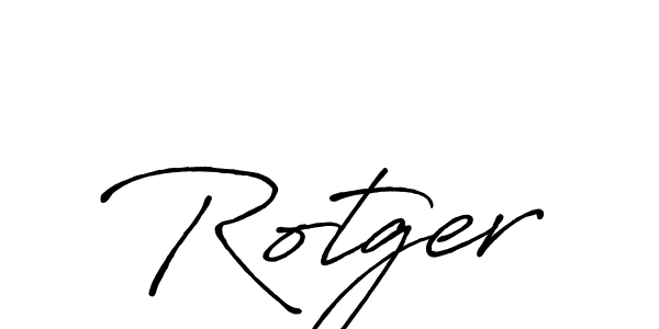 Rotger stylish signature style. Best Handwritten Sign (Antro_Vectra_Bolder) for my name. Handwritten Signature Collection Ideas for my name Rotger. Rotger signature style 7 images and pictures png