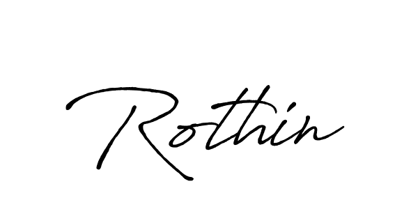 Make a short Rothin signature style. Manage your documents anywhere anytime using Antro_Vectra_Bolder. Create and add eSignatures, submit forms, share and send files easily. Rothin signature style 7 images and pictures png