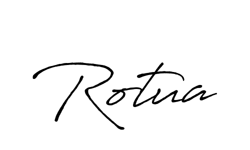 Antro_Vectra_Bolder is a professional signature style that is perfect for those who want to add a touch of class to their signature. It is also a great choice for those who want to make their signature more unique. Get Rotua name to fancy signature for free. Rotua signature style 7 images and pictures png