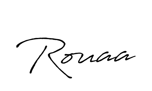 Similarly Antro_Vectra_Bolder is the best handwritten signature design. Signature creator online .You can use it as an online autograph creator for name Rouaa. Rouaa signature style 7 images and pictures png