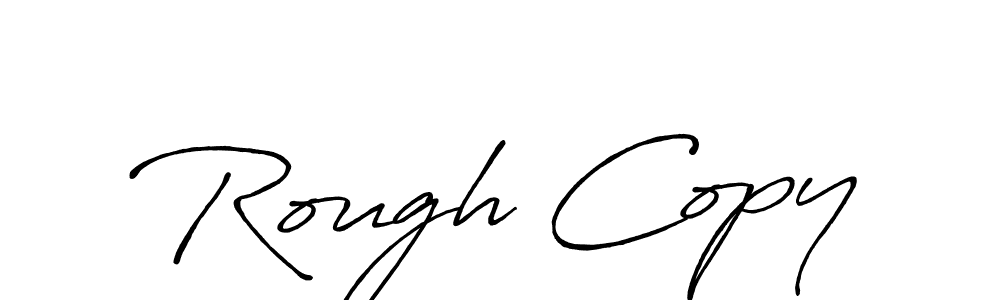 The best way (Antro_Vectra_Bolder) to make a short signature is to pick only two or three words in your name. The name Rough Copy include a total of six letters. For converting this name. Rough Copy signature style 7 images and pictures png