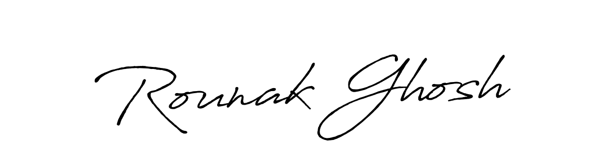 Make a beautiful signature design for name Rounak Ghosh. Use this online signature maker to create a handwritten signature for free. Rounak Ghosh signature style 7 images and pictures png