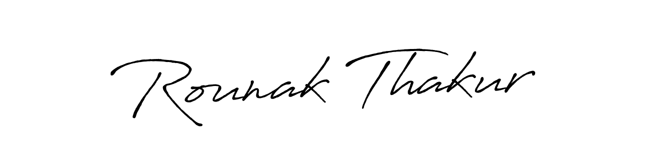 You can use this online signature creator to create a handwritten signature for the name Rounak Thakur. This is the best online autograph maker. Rounak Thakur signature style 7 images and pictures png