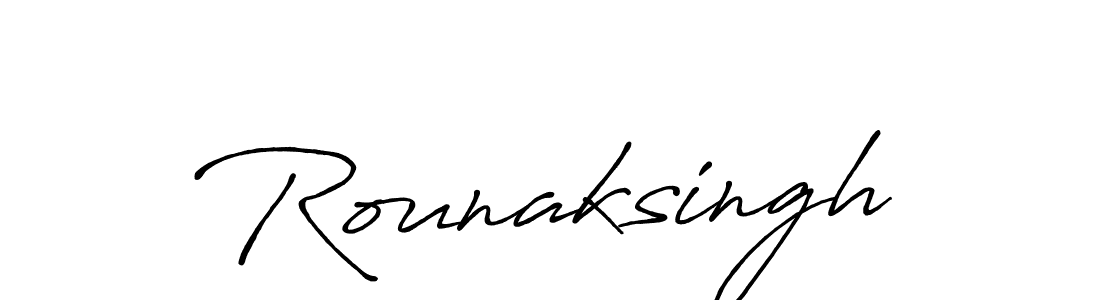 The best way (Antro_Vectra_Bolder) to make a short signature is to pick only two or three words in your name. The name Rounaksingh include a total of six letters. For converting this name. Rounaksingh signature style 7 images and pictures png