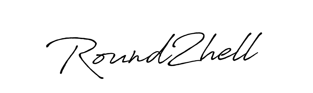 How to Draw Round2hell signature style? Antro_Vectra_Bolder is a latest design signature styles for name Round2hell. Round2hell signature style 7 images and pictures png