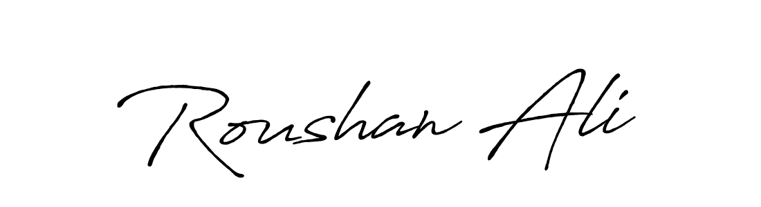 Here are the top 10 professional signature styles for the name Roushan Ali. These are the best autograph styles you can use for your name. Roushan Ali signature style 7 images and pictures png