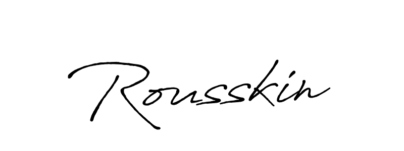 You can use this online signature creator to create a handwritten signature for the name Rousskin. This is the best online autograph maker. Rousskin signature style 7 images and pictures png