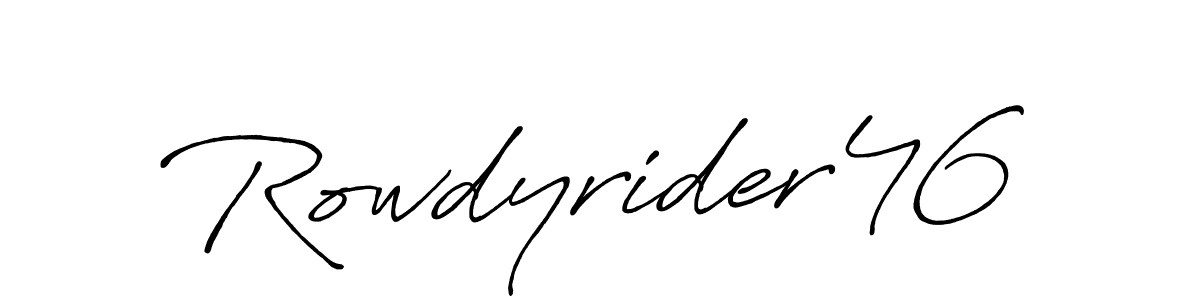 You can use this online signature creator to create a handwritten signature for the name Rowdyrider46. This is the best online autograph maker. Rowdyrider46 signature style 7 images and pictures png