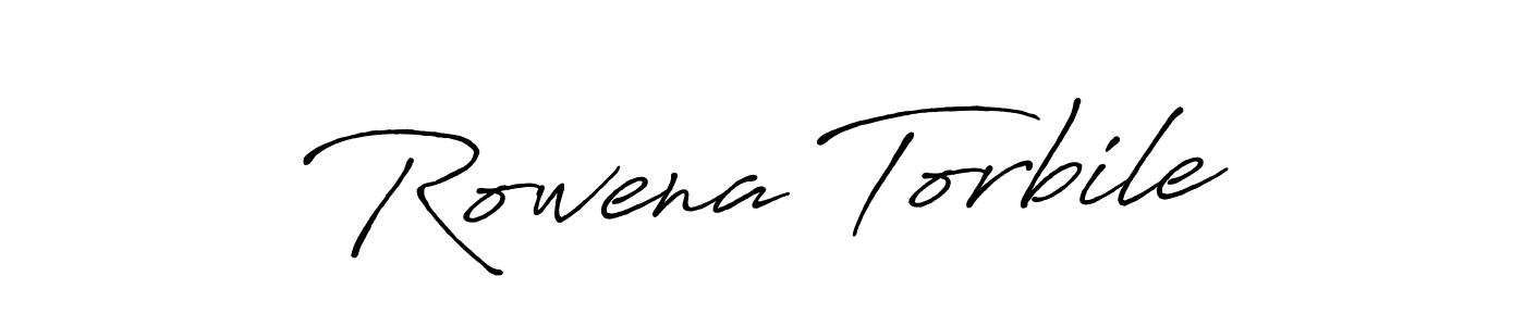 You can use this online signature creator to create a handwritten signature for the name Rowena Torbile. This is the best online autograph maker. Rowena Torbile signature style 7 images and pictures png
