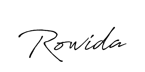 This is the best signature style for the Rowida name. Also you like these signature font (Antro_Vectra_Bolder). Mix name signature. Rowida signature style 7 images and pictures png