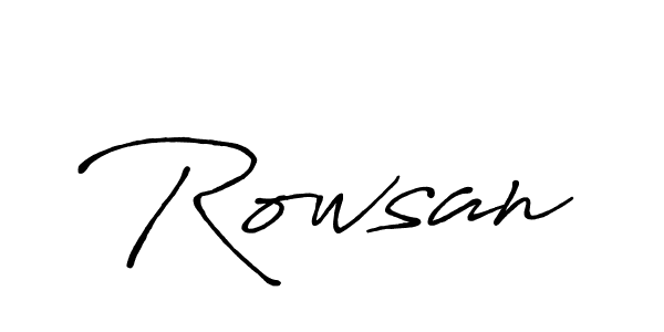 Similarly Antro_Vectra_Bolder is the best handwritten signature design. Signature creator online .You can use it as an online autograph creator for name Rowsan. Rowsan signature style 7 images and pictures png