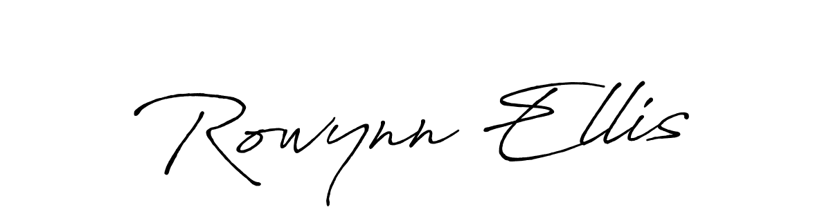 Make a beautiful signature design for name Rowynn Ellis. Use this online signature maker to create a handwritten signature for free. Rowynn Ellis signature style 7 images and pictures png