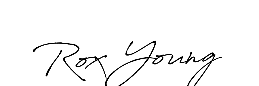 See photos of Rox Young official signature by Spectra . Check more albums & portfolios. Read reviews & check more about Antro_Vectra_Bolder font. Rox Young signature style 7 images and pictures png