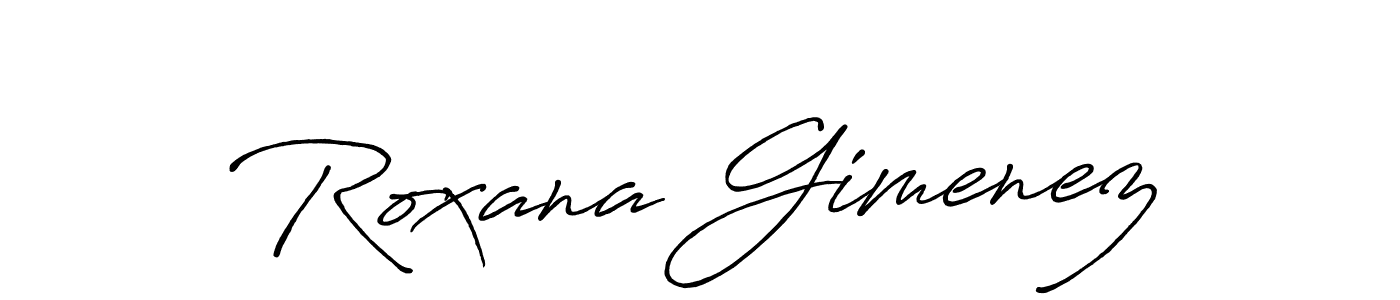 Check out images of Autograph of Roxana Gimenez name. Actor Roxana Gimenez Signature Style. Antro_Vectra_Bolder is a professional sign style online. Roxana Gimenez signature style 7 images and pictures png