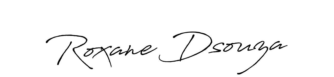 Design your own signature with our free online signature maker. With this signature software, you can create a handwritten (Antro_Vectra_Bolder) signature for name Roxane Dsouza. Roxane Dsouza signature style 7 images and pictures png
