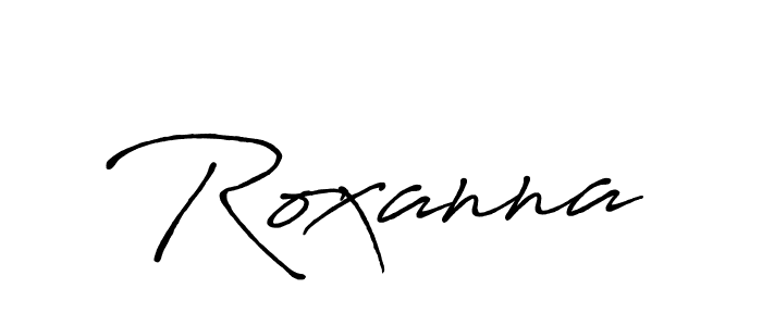 Once you've used our free online signature maker to create your best signature Antro_Vectra_Bolder style, it's time to enjoy all of the benefits that Roxanna name signing documents. Roxanna signature style 7 images and pictures png