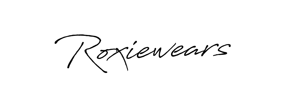 Antro_Vectra_Bolder is a professional signature style that is perfect for those who want to add a touch of class to their signature. It is also a great choice for those who want to make their signature more unique. Get Roxiewears name to fancy signature for free. Roxiewears signature style 7 images and pictures png