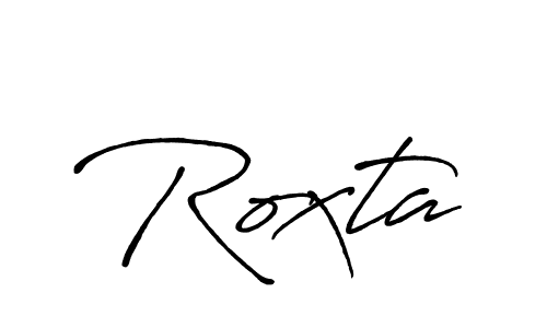 Best and Professional Signature Style for Roxta. Antro_Vectra_Bolder Best Signature Style Collection. Roxta signature style 7 images and pictures png