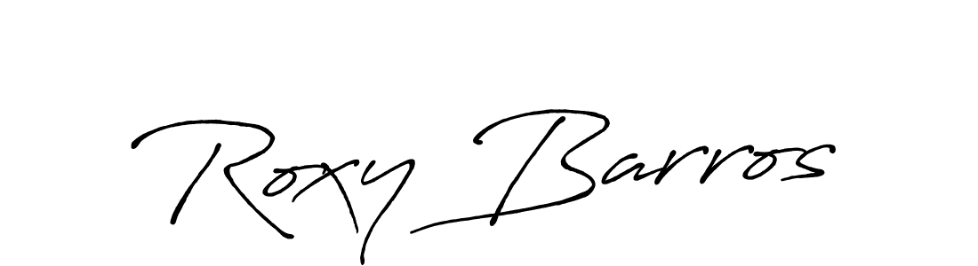 Also we have Roxy Barros name is the best signature style. Create professional handwritten signature collection using Antro_Vectra_Bolder autograph style. Roxy Barros signature style 7 images and pictures png