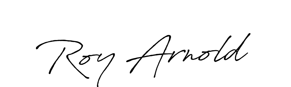 Use a signature maker to create a handwritten signature online. With this signature software, you can design (Antro_Vectra_Bolder) your own signature for name Roy Arnold. Roy Arnold signature style 7 images and pictures png