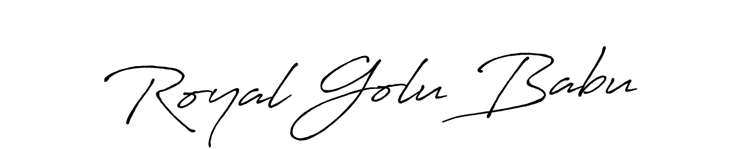 You can use this online signature creator to create a handwritten signature for the name Royal Golu Babu. This is the best online autograph maker. Royal Golu Babu signature style 7 images and pictures png