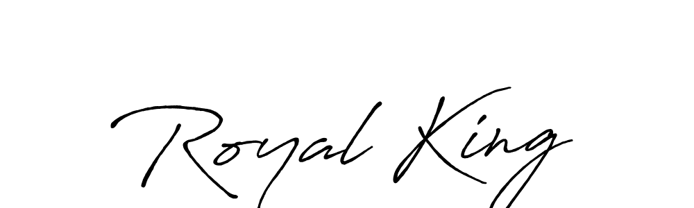 Similarly Antro_Vectra_Bolder is the best handwritten signature design. Signature creator online .You can use it as an online autograph creator for name Royal King. Royal King signature style 7 images and pictures png