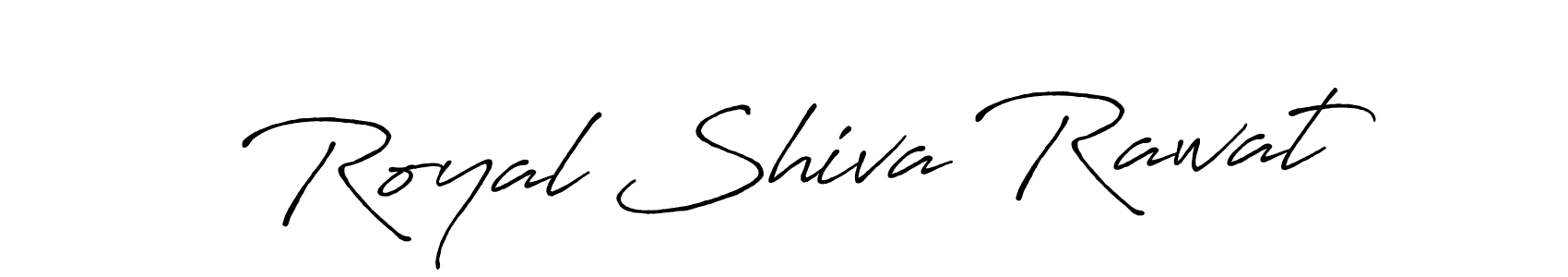 How to Draw Royal Shiva Rawat signature style? Antro_Vectra_Bolder is a latest design signature styles for name Royal Shiva Rawat. Royal Shiva Rawat signature style 7 images and pictures png