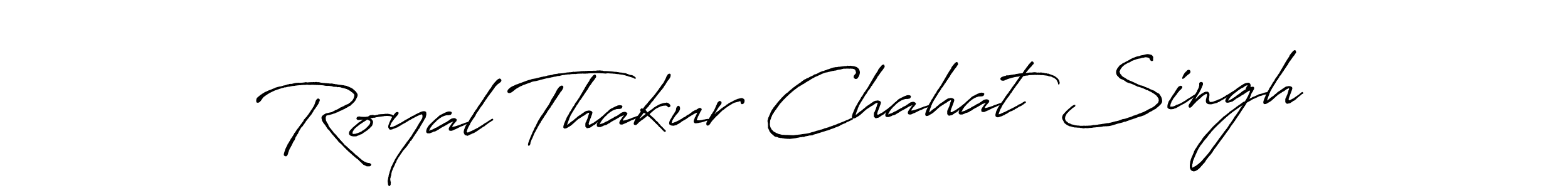 You should practise on your own different ways (Antro_Vectra_Bolder) to write your name (Royal Thakur Chahat Singh) in signature. don't let someone else do it for you. Royal Thakur Chahat Singh signature style 7 images and pictures png