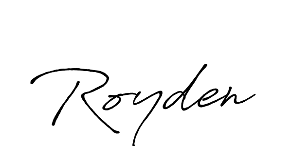 Similarly Antro_Vectra_Bolder is the best handwritten signature design. Signature creator online .You can use it as an online autograph creator for name Royden. Royden signature style 7 images and pictures png