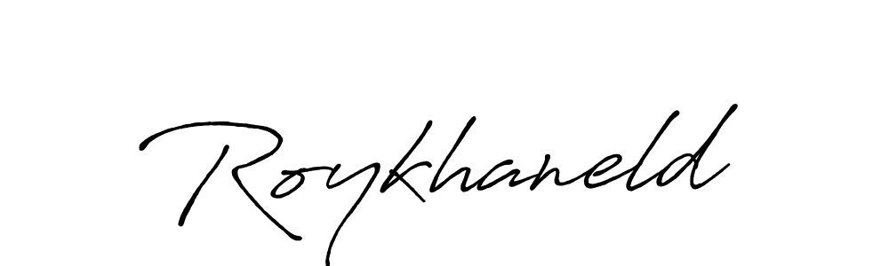 Here are the top 10 professional signature styles for the name Roykhaneld. These are the best autograph styles you can use for your name. Roykhaneld signature style 7 images and pictures png