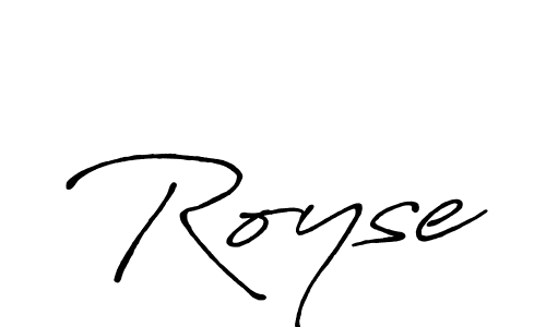 Make a beautiful signature design for name Royse. Use this online signature maker to create a handwritten signature for free. Royse signature style 7 images and pictures png