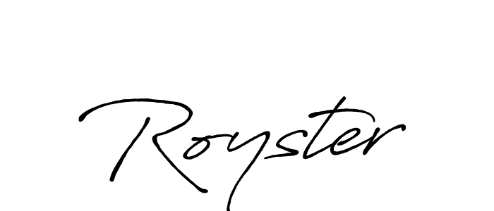 The best way (Antro_Vectra_Bolder) to make a short signature is to pick only two or three words in your name. The name Royster include a total of six letters. For converting this name. Royster signature style 7 images and pictures png