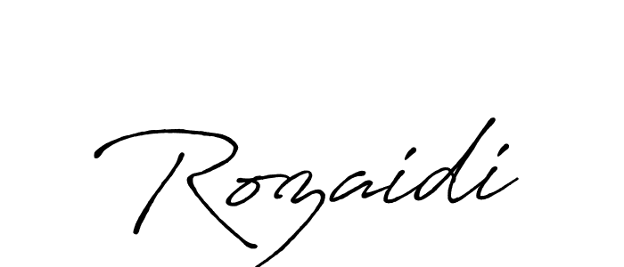 Once you've used our free online signature maker to create your best signature Antro_Vectra_Bolder style, it's time to enjoy all of the benefits that Rozaidi name signing documents. Rozaidi signature style 7 images and pictures png