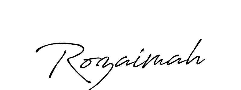 See photos of Rozaimah official signature by Spectra . Check more albums & portfolios. Read reviews & check more about Antro_Vectra_Bolder font. Rozaimah signature style 7 images and pictures png