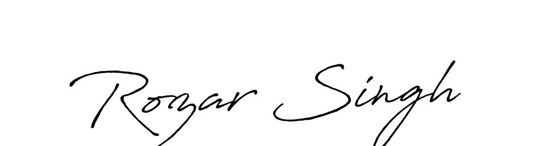 Also You can easily find your signature by using the search form. We will create Rozar Singh name handwritten signature images for you free of cost using Antro_Vectra_Bolder sign style. Rozar Singh signature style 7 images and pictures png