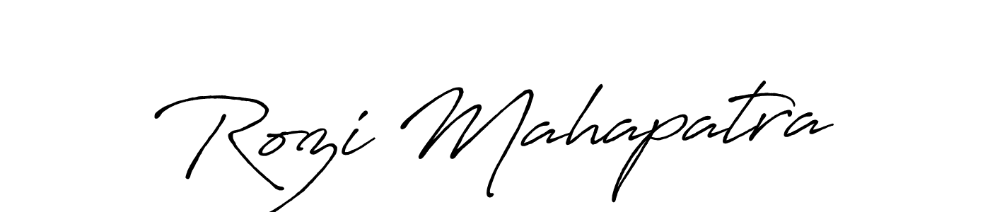 Once you've used our free online signature maker to create your best signature Antro_Vectra_Bolder style, it's time to enjoy all of the benefits that Rozi Mahapatra name signing documents. Rozi Mahapatra signature style 7 images and pictures png