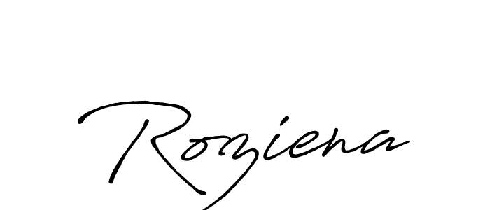 You should practise on your own different ways (Antro_Vectra_Bolder) to write your name (Roziena) in signature. don't let someone else do it for you. Roziena signature style 7 images and pictures png