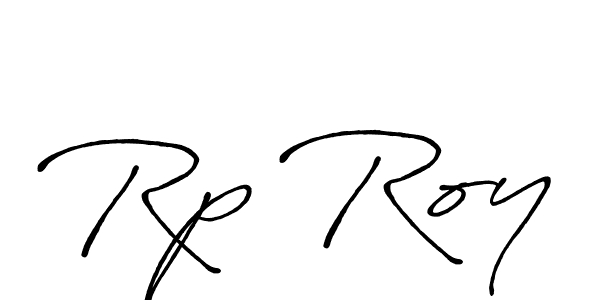 Rp Roy stylish signature style. Best Handwritten Sign (Antro_Vectra_Bolder) for my name. Handwritten Signature Collection Ideas for my name Rp Roy. Rp Roy signature style 7 images and pictures png