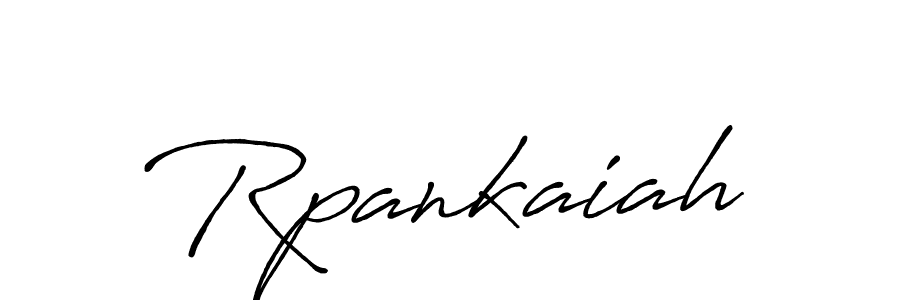 It looks lik you need a new signature style for name Rpankaiah. Design unique handwritten (Antro_Vectra_Bolder) signature with our free signature maker in just a few clicks. Rpankaiah signature style 7 images and pictures png