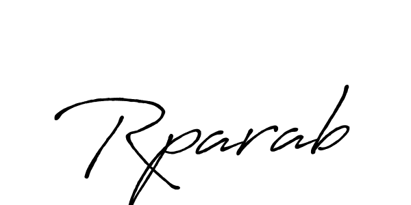 It looks lik you need a new signature style for name Rparab. Design unique handwritten (Antro_Vectra_Bolder) signature with our free signature maker in just a few clicks. Rparab signature style 7 images and pictures png