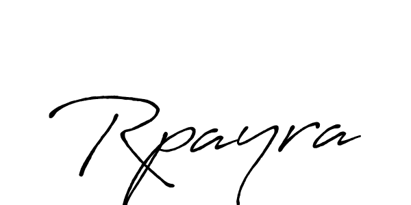 Create a beautiful signature design for name Rpayra. With this signature (Antro_Vectra_Bolder) fonts, you can make a handwritten signature for free. Rpayra signature style 7 images and pictures png