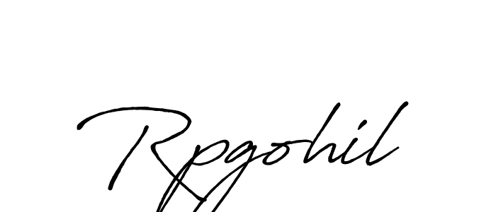 Also You can easily find your signature by using the search form. We will create Rpgohil name handwritten signature images for you free of cost using Antro_Vectra_Bolder sign style. Rpgohil signature style 7 images and pictures png