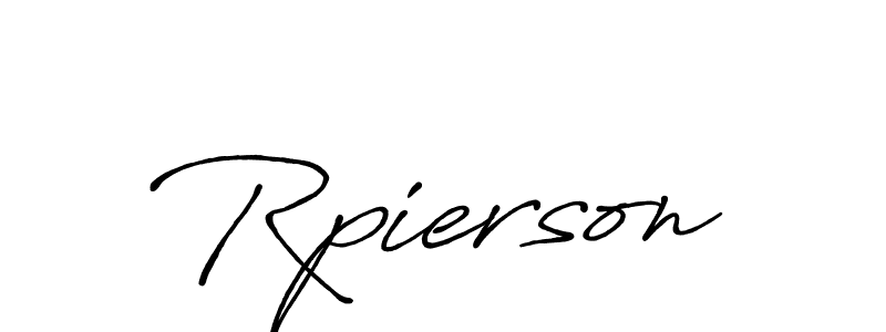 Best and Professional Signature Style for Rpierson. Antro_Vectra_Bolder Best Signature Style Collection. Rpierson signature style 7 images and pictures png